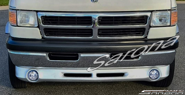 Custom Dodge Van  All Styles Front Lip/Splitter (1994 - 1997) - $490.00 (Part #DG-074-FA)